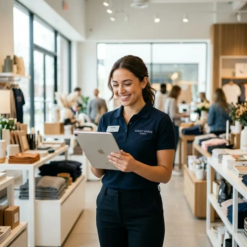 Retail frontline worker