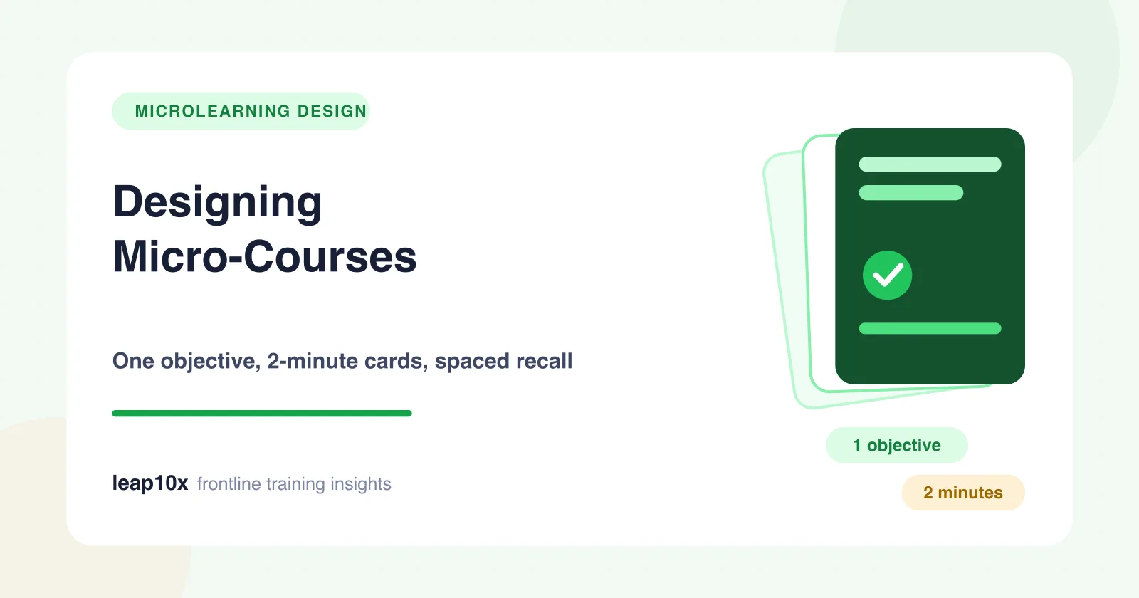 How to Design Microlearning Courses: A Practical Guide for Instructional Designers and L&D Teams