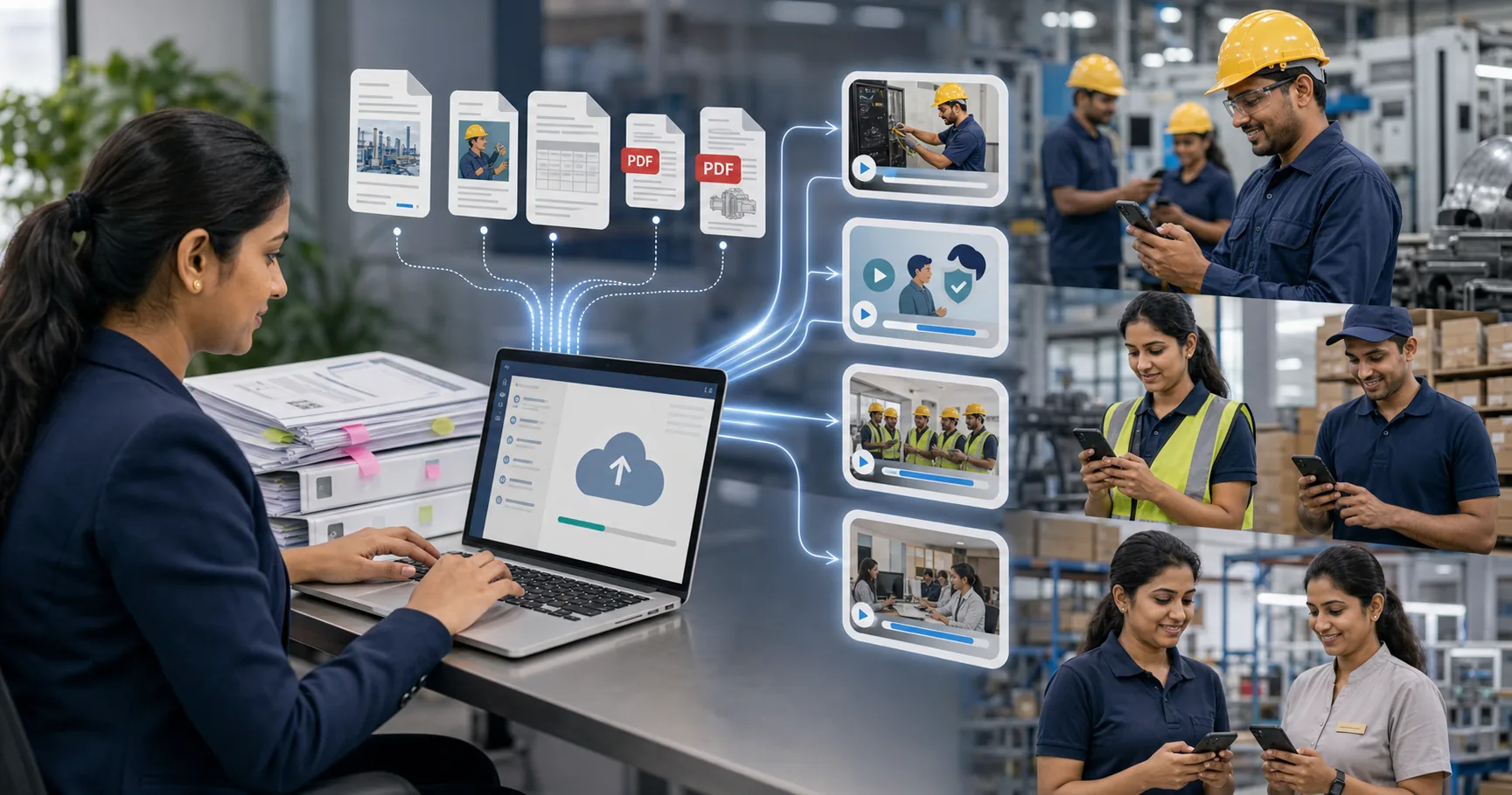 From PDF to Phone: How AI Converts Training Documents into Micro-Courses