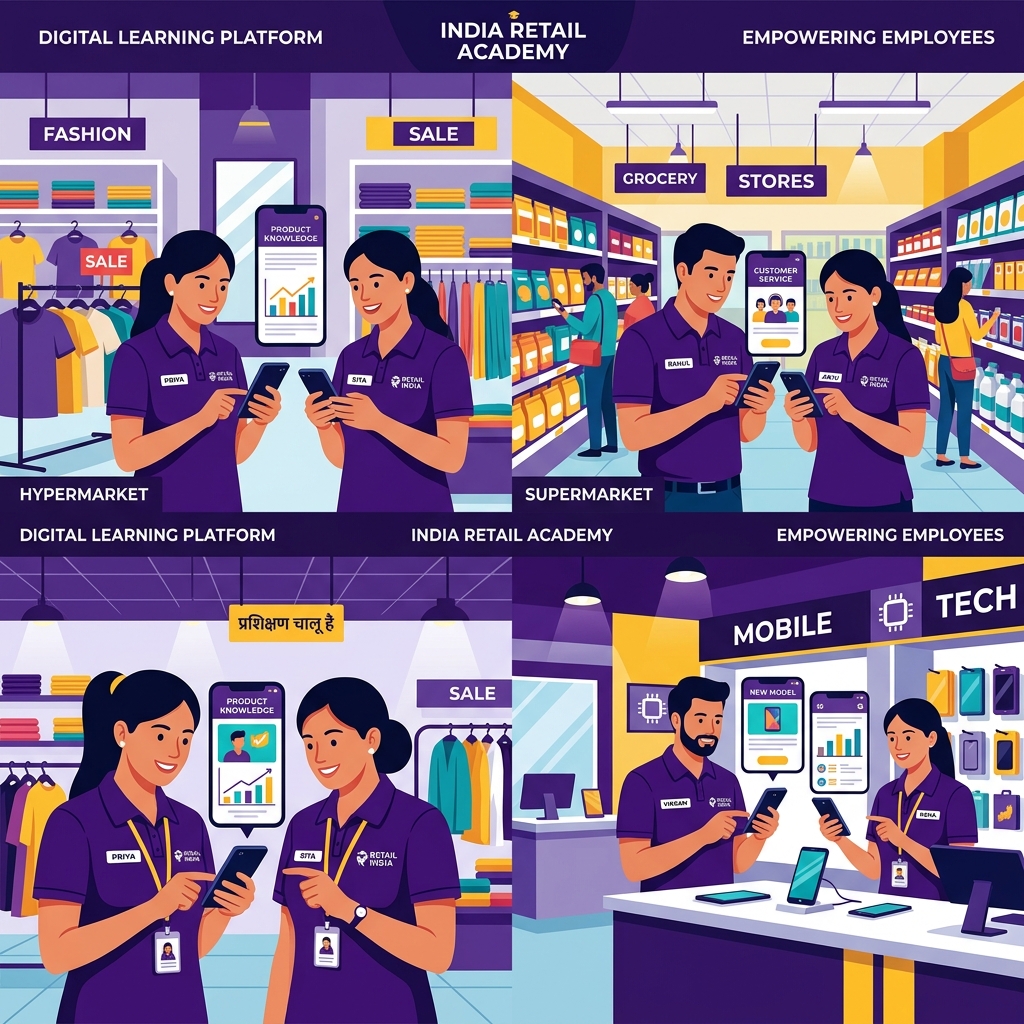 Retail Employee Training in India: How to Upskill Store Teams Across 100+ Locations