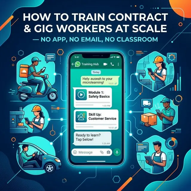 How to Onboard Contract Workers and Gig Staff in 48 Hours Using WhatsApp