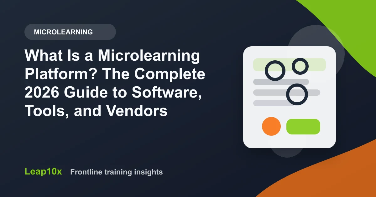 What Is a Microlearning Platform? The Complete 2026 Guide to Software, Tools, and Vendors