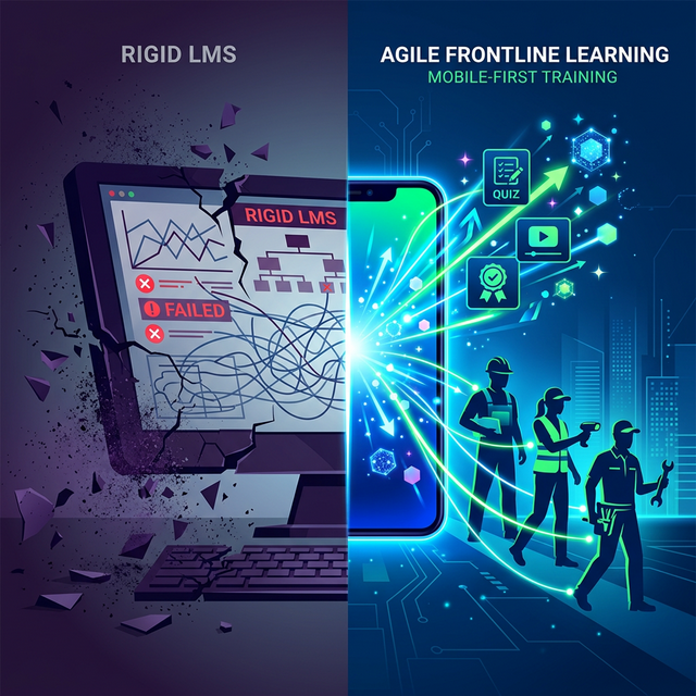 Why Your LMS Is Failing Frontline Workers (And the Fix)